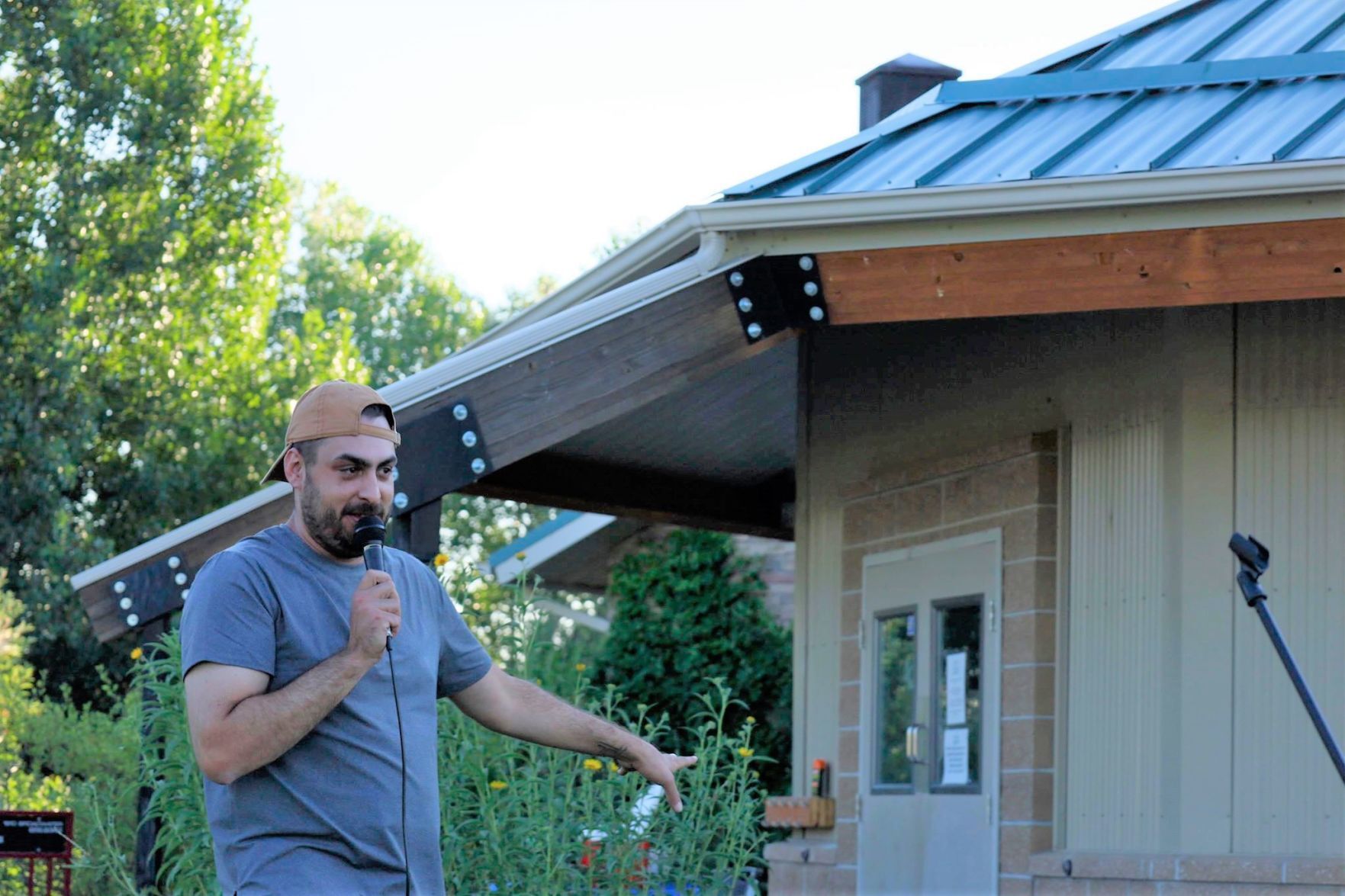 Eric Anton at Story Night